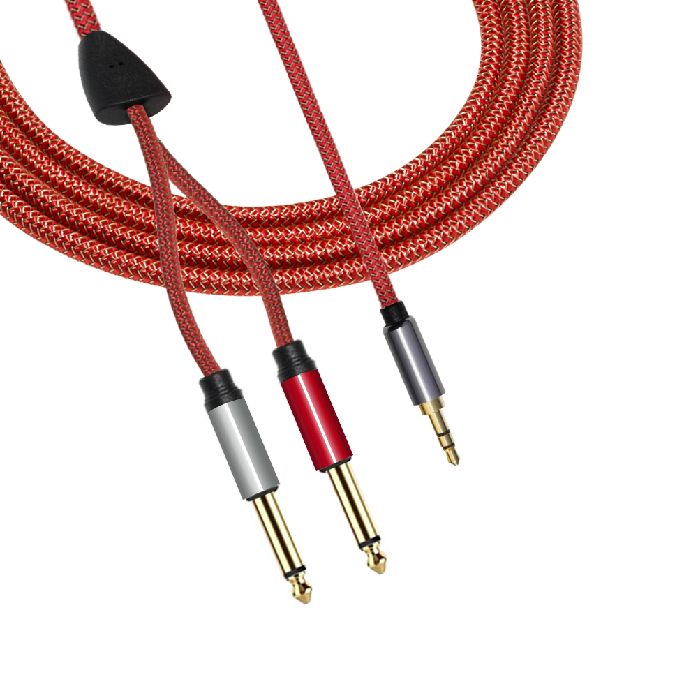 Stereo 1/8 to Dual Mono 1/4 Cable