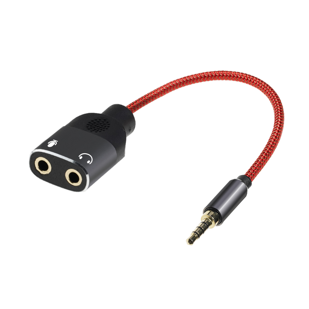 Headphone Mic Splitters Adapter